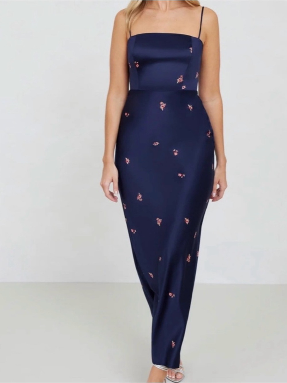 Park & Fifth Maxine Dress in Navy Boquet